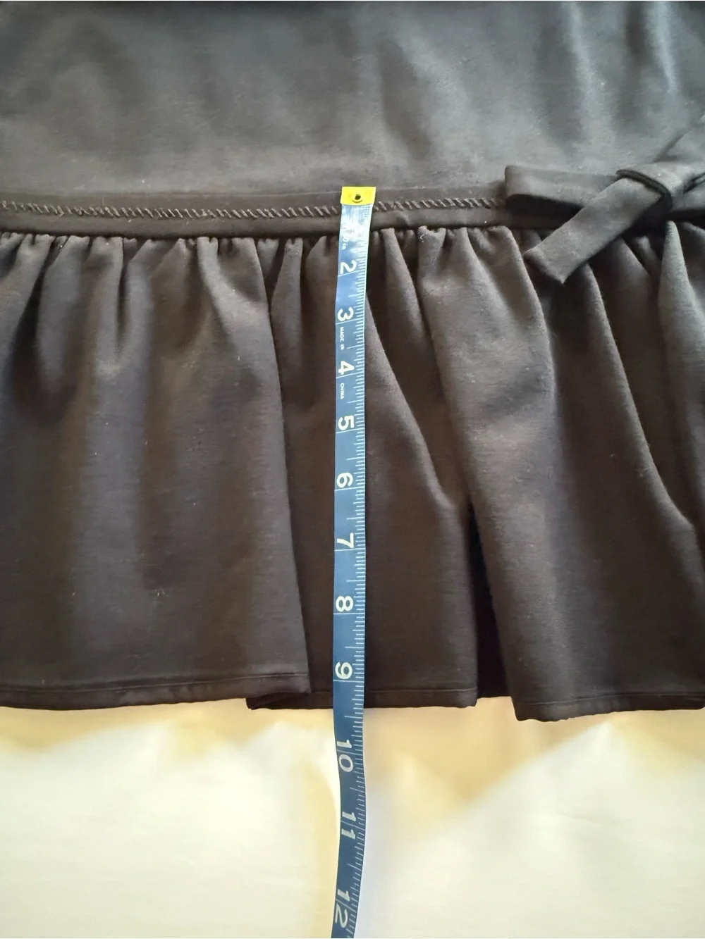 Kate Spade Dress Boat Neck Drop Waist Bow Detail Black Ponte LBD Sz 2 Cocktail